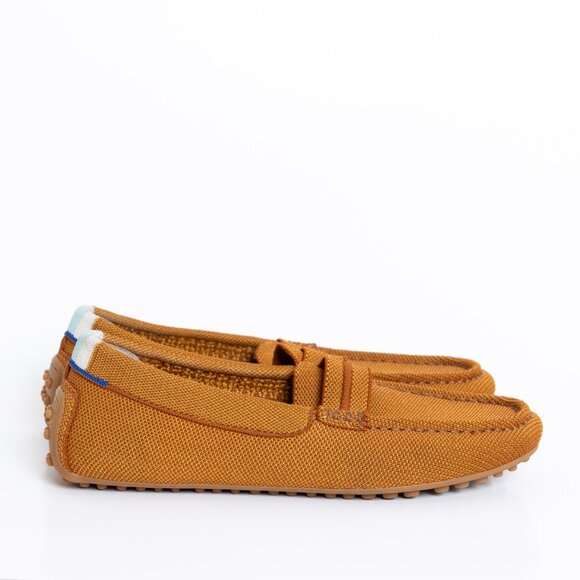 Rothy's The Driver Driving Loafer Slip On Flat Cognac US 7.5 - Picture 2 of 15